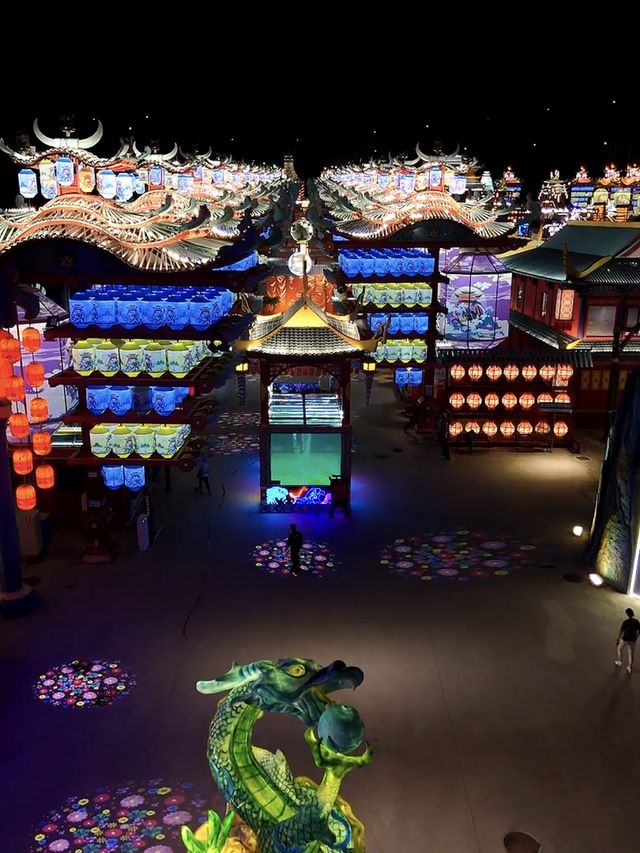 不收門票的不是大唐不夜城而是廣西象州夢幻夜