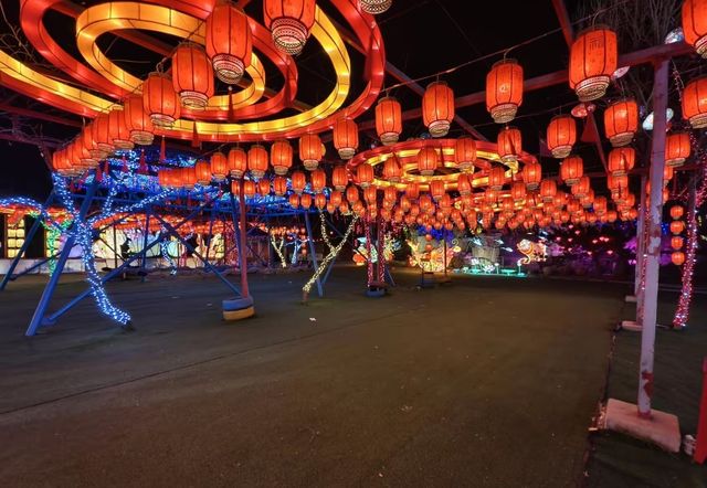 玉黛湖花燈會，邂逅一場夢幻的新春綺夢。