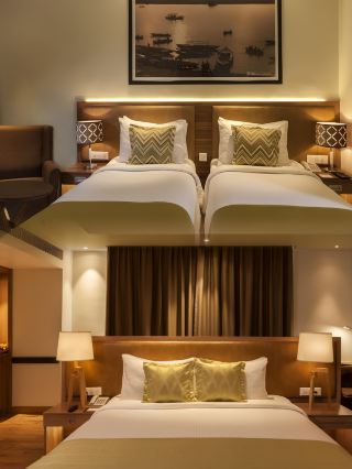 No way, I didn't know this hotel was such a great value until I got here. The atmosphere is amazing!