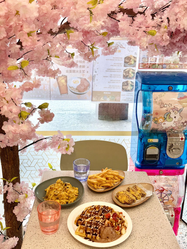 澳門北區新寵！櫻花樹下的浪漫西餐館🌸CP值爆棚！