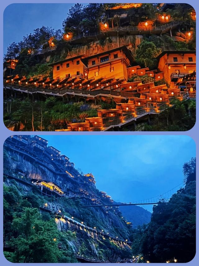 來望仙谷赴一場懸崖上的仙俠之約！ #江西寶藏景點 #治癒系夜景天花板    被低估的江南秘境