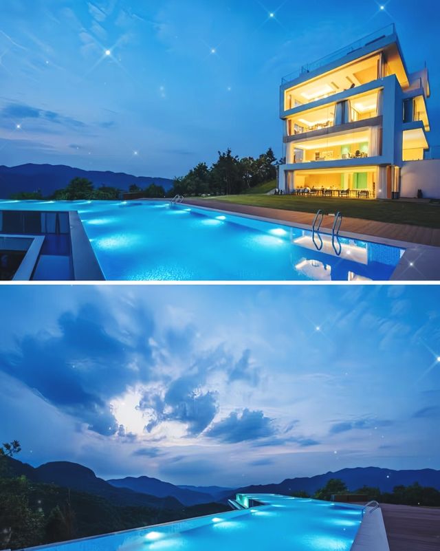 磐安·磐山雲隱打卡懸崖無邊泳池嘅山野山居