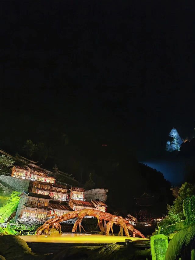 天門山仙俠愛情天花板實景山水舞台絕了！