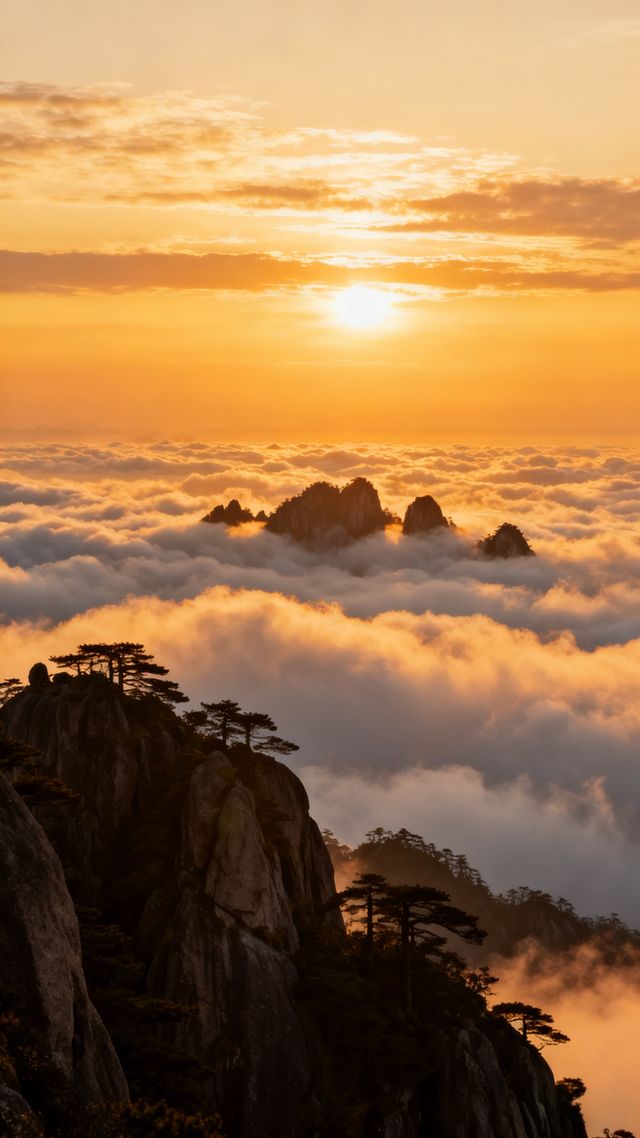 覽奇松雲海，訪水墨宏村
