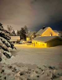 北歐挪威|雪國童話裡的溫暖小木屋