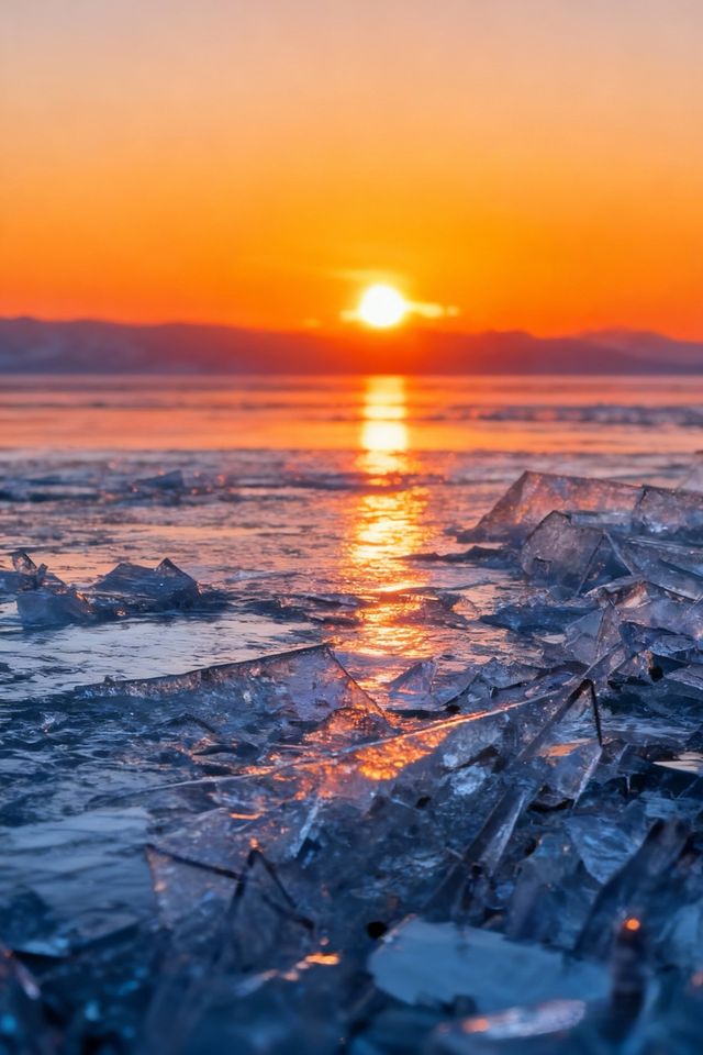 我會反覆愛上賽里木湖的冬天！