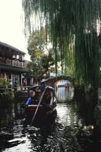 秋天總要帶娃去一次水鄉第一古鎮