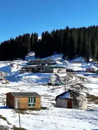 新疆伊犁的冬天,從瓊庫什台到庫爾德寧