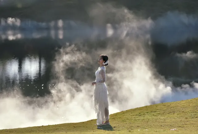 青秀山這片湖，又美又出片，還能拍到仙氣飄飄