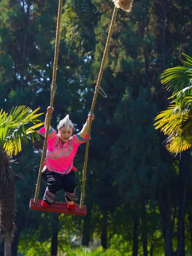 昆明的冬日雲南民族村暖冬超好玩 昆明的冬日雲南民族村暖冬超好玩