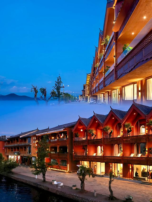 瀘沽湖這家地中海風酒店,我能躺一天! 瀘沽湖這家地中海風酒店,我能躺一天!