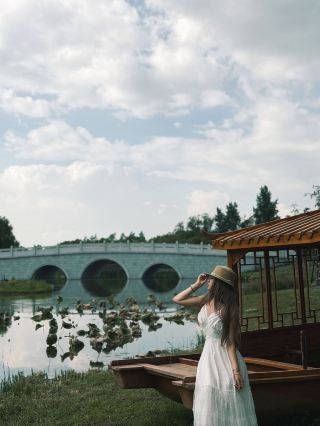 No need to travel south! Discover a whole “water town resort courtyard” at Beihu in Changchun