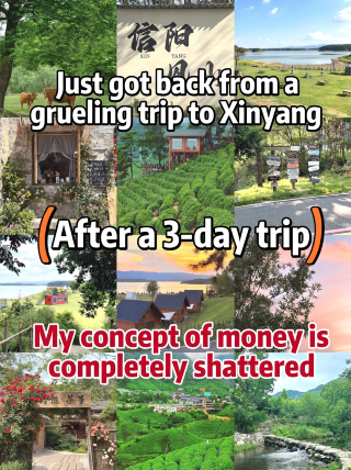 I just got back from Xinyang, and after three days there, my perspective on spending has completely changed...