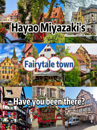 The fairytale town from Hayao Miyazaki's films—a must-visit