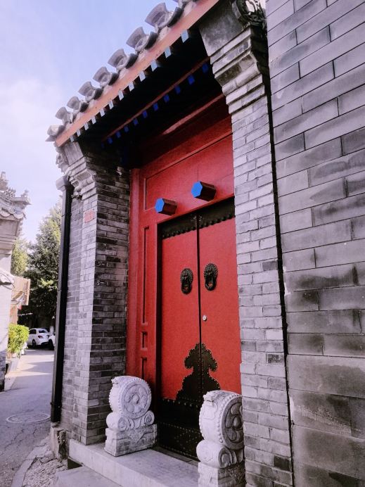中国 古写真 15枚セット 北京 建築 風景 006 北京西煤厂胡同：物語のある100年の歴史を持つ古い街並み（無料