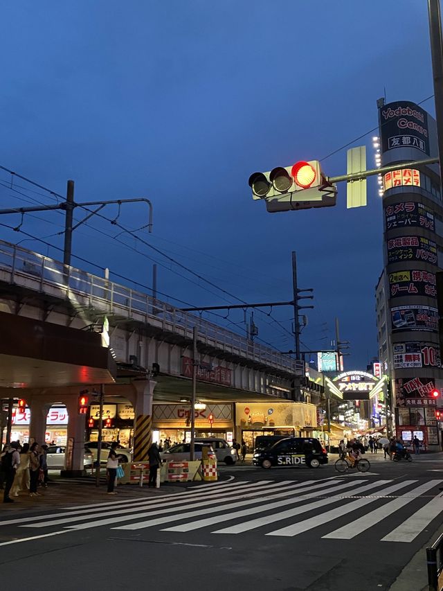 야경이 아름답고 감성 넘치는 도쿄 우에노역🚉🖤