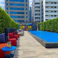ห้องอาหารของ โรงแรม ibis Styles Bangkok Silom
