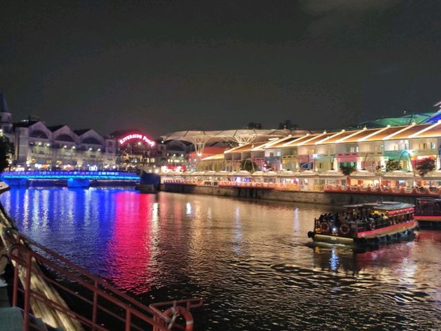 Night life at Clarke Quay