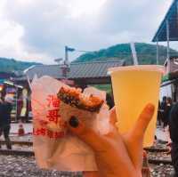 대만 스펀 기찻길 풍등 날리기 체험🏮