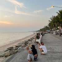 เดินเล่นยามเย็น @หาดวอนนภา