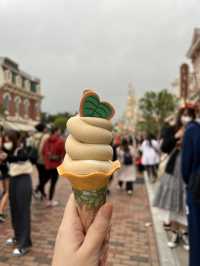 迪士尼樂園春日祭新口味雪糕🧡💚🍦🧊
