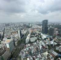 Up and above, amazing Saigon