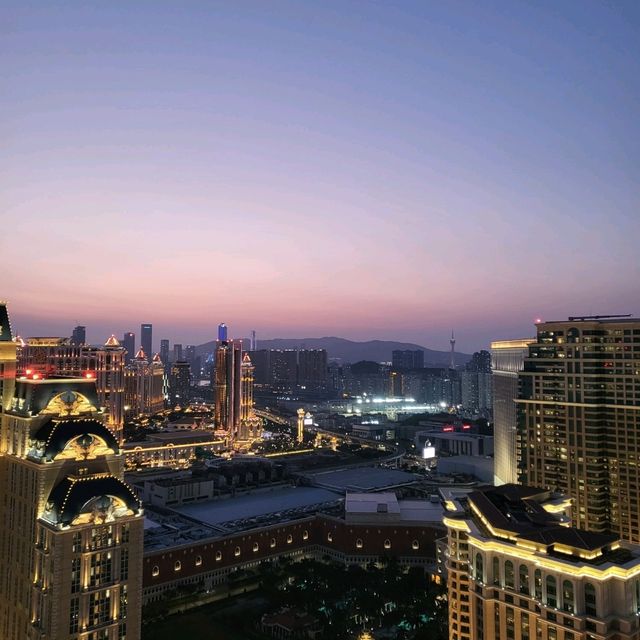 Spectacular Sunset at Macao Eiffel Tower 🌆 