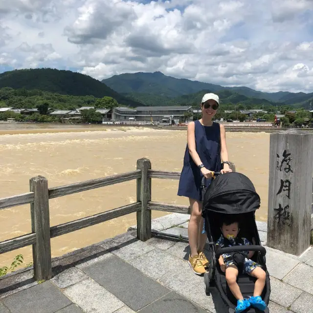 Togetsukyo Bridge in Kyoto