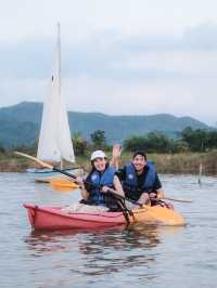 ปาท่องโก๋ ที่พักสุดชิวริมอ่างเก็บน้ำลำตะเพิน