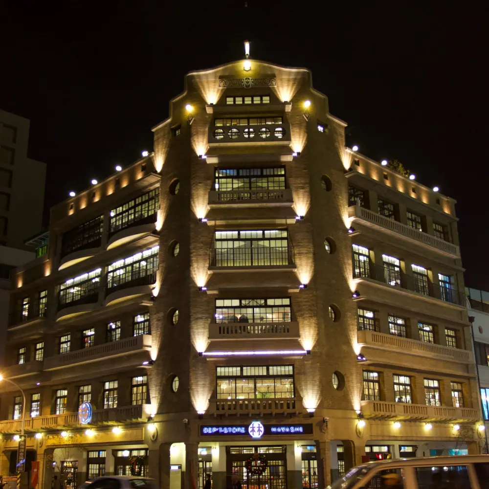 台南|夜遊台南林百貨欣賞台南夜景