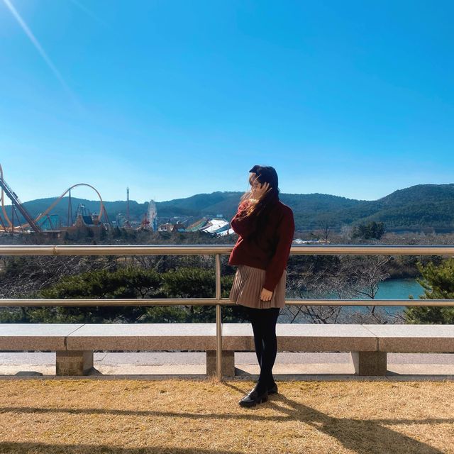 보문호수와 경주월드를 모두 볼 수 있는 호텔🏩