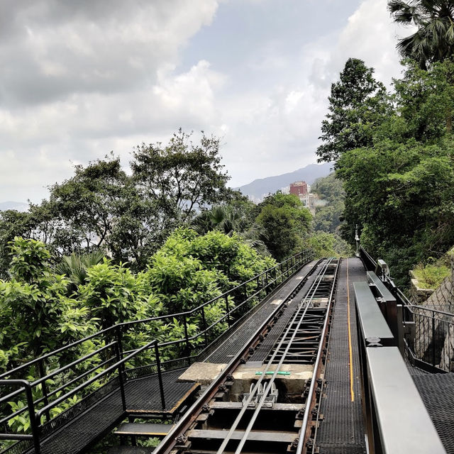 香港太平山山頂，頂級視野😎
