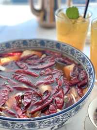 🌟超高質海景川菜🌶️ 必試微辣芒果西打🥭🍹