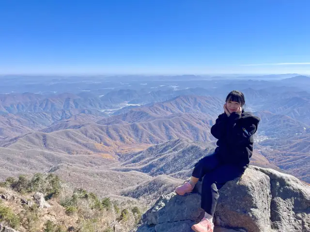 그림같은 풍경 지리산 국립공원 천왕봉 ♥ ⛰