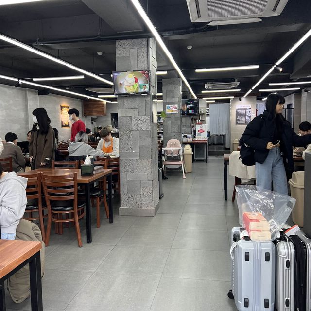 【韓国旅行】釜山名物ミルミョン／駅近の人気店