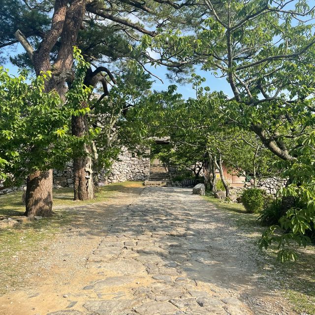 今帰仁城跡地