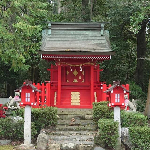 愛知旅行！「東宮稲荷社」「朱色鳥居」