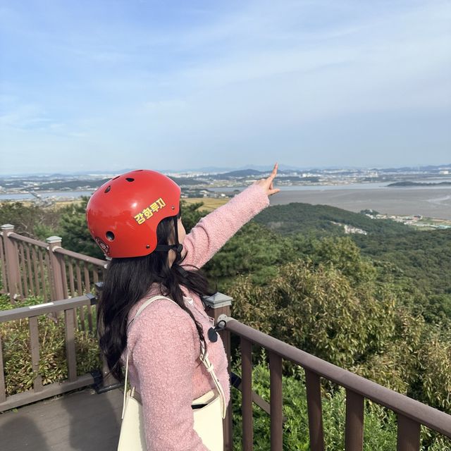 국내 최장거리, 서해안의 예쁜 뷰를 보며 탈 수 있는 루지 [강화 루지]