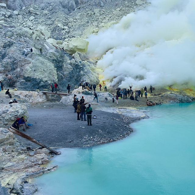 What an experience, Ijen🌋!