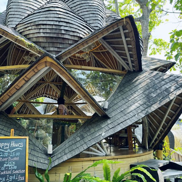 The most unique bamboo resort in Bali