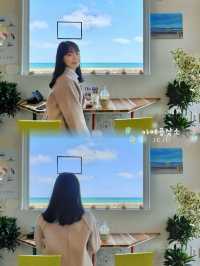 韓國濟州寶藏沿海打卡咖啡店-카페공작소