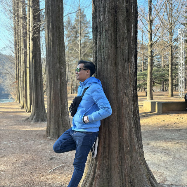 Nami Island with lovely couple💕