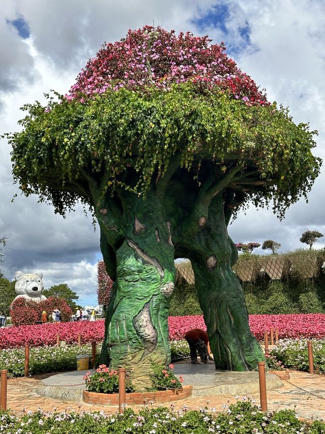 Fresh Garden at Dalat Vietnam 