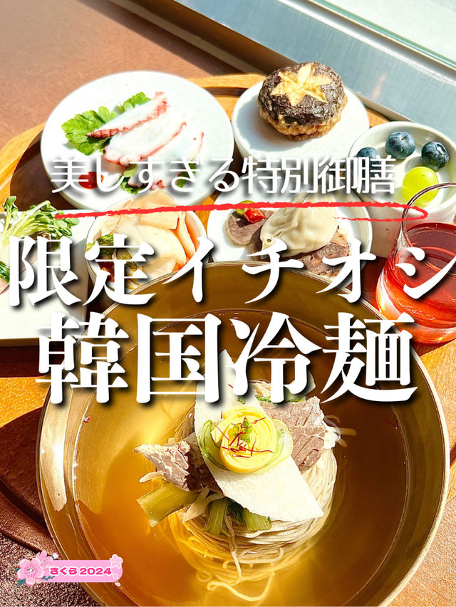 【ソウル】恩平韓屋村で食べる見た目も美しい限定の冷麺御膳