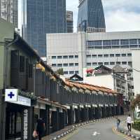 เดินเล่น china town Singapore 