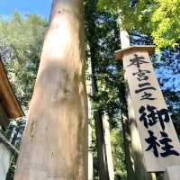 【諏訪大社上社本宮/長野県】本殿を持たない独特の諏訪造り