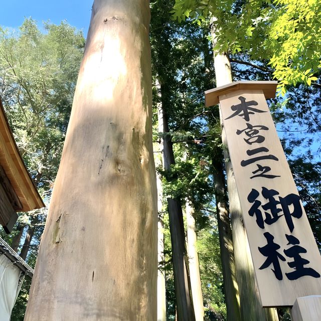 【諏訪大社上社本宮/長野県】本殿を持たない独特の諏訪造り