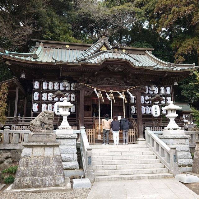パワースポットとして知られる大甕神社