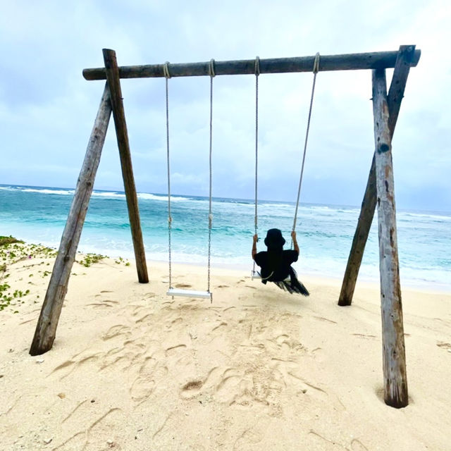 【与論島】透明度高い美しい与論島のビーチ⛱️