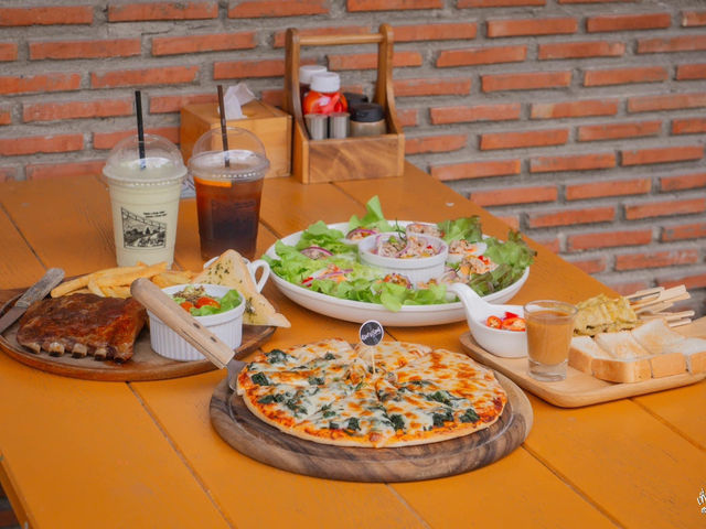 ทำฟาร์มดี Cafe’ and Farm ฟาร์มคาเฟ่ พิกัดชลบุรี